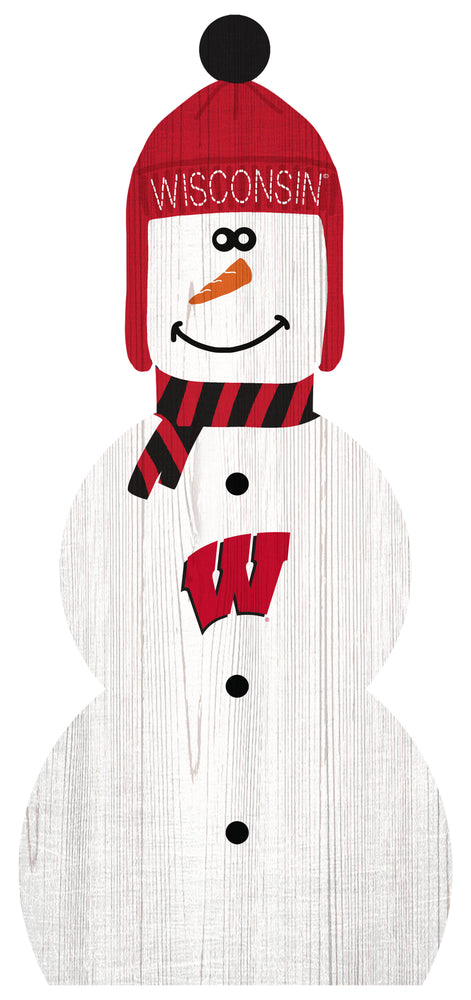 Wholesale C0926-Snow Man Cut Out / C0926-Wisconsin