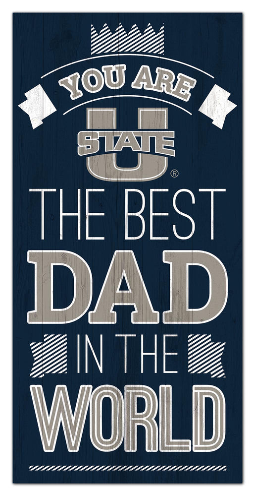Wholesale C1079-Best Dad in the world 6x12 / C1079-Utah State