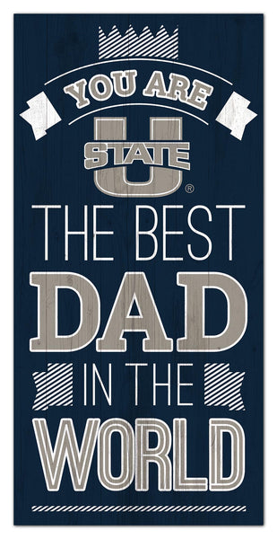 Wholesale C1079-Best Dad in the world 6x12 / C1079-Utah State