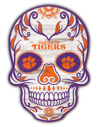Wholesale C2044-Sugar Skull 12in / C2044-Clemson