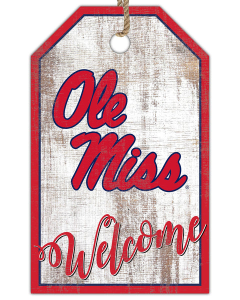 Wholesale C2012-Welcome 11x19 Tag / C2012-Ole Miss