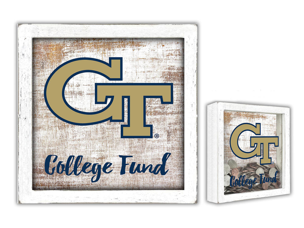 Wholesale C1060-College Fund Money Box / No Caption / C1060-Georgia Tech