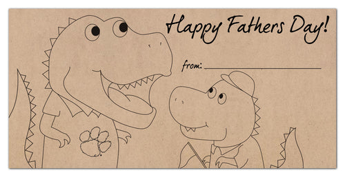 Wholesale C1081-Father's Day Color-In 6x12 / C1081-Clemson