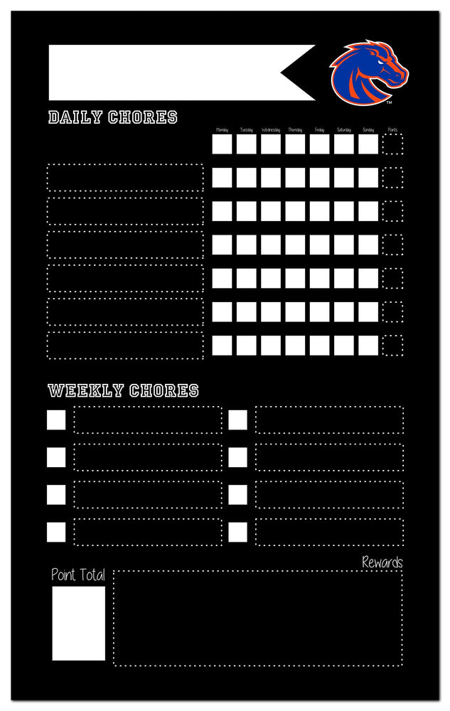 Wholesale C2021-Chores Chalkboard 11x19 / C2021-Boise state