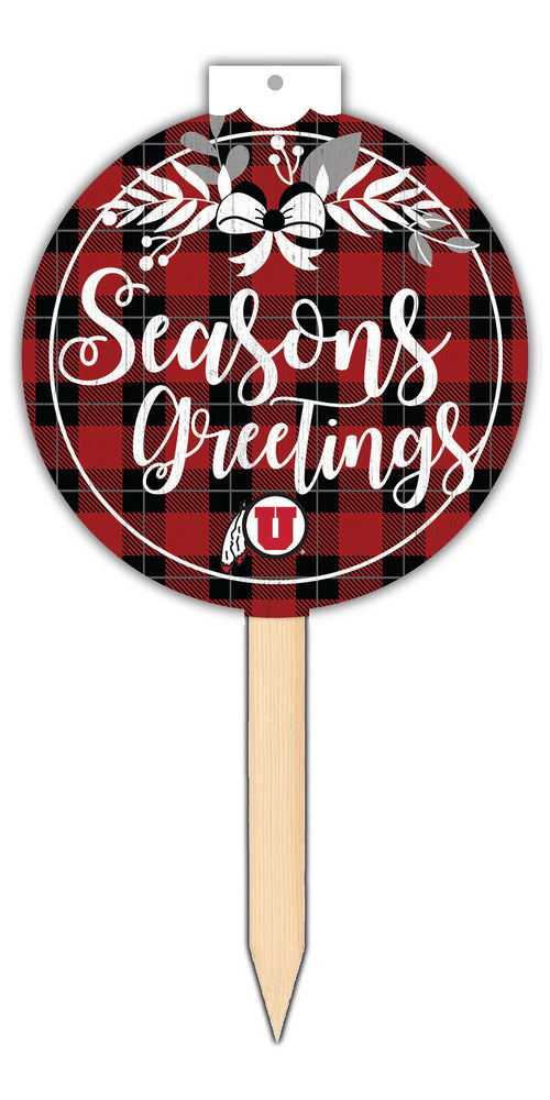 Wholesale C2084-Seasons Greeting Stake 12in / C2084-Utah
