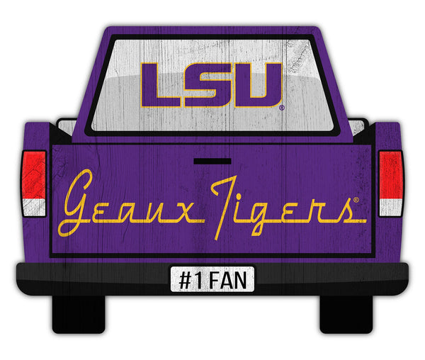 Wholesale C2014-Slogan Truck Back 12in Sign / C2014-LSU