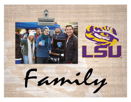 Wholesale C1086-Family Burlap Clip Frame / C1086-LSU