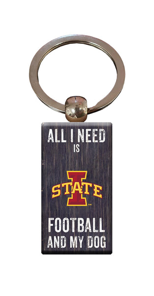 Wholesale C2056-All I Need Keychain / C2056-Iowa State