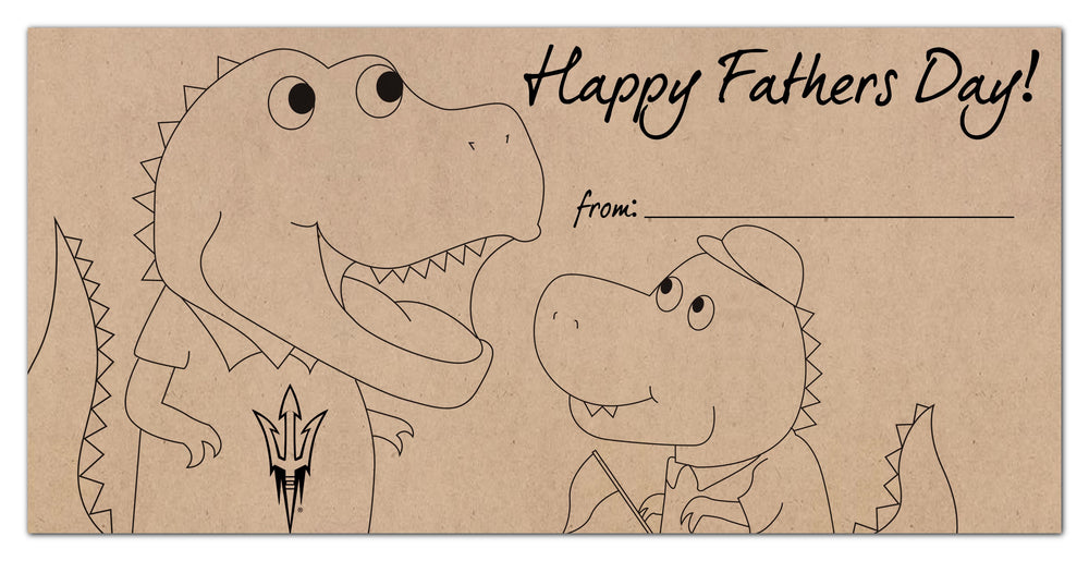 Wholesale C1081-Father's Day Color-In 6x12 / C1081-Arizona State