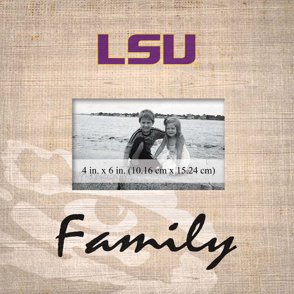 Wholesale C0943-Family Burlap Frame / C0943-LSU