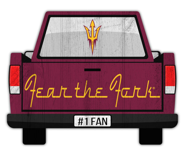 Wholesale C2014-Slogan Truck Back 12in Sign / C2014-Arizona State