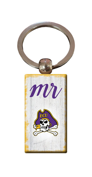 Wholesale C2058-Script Mr Keychain / C2058-East Carolina