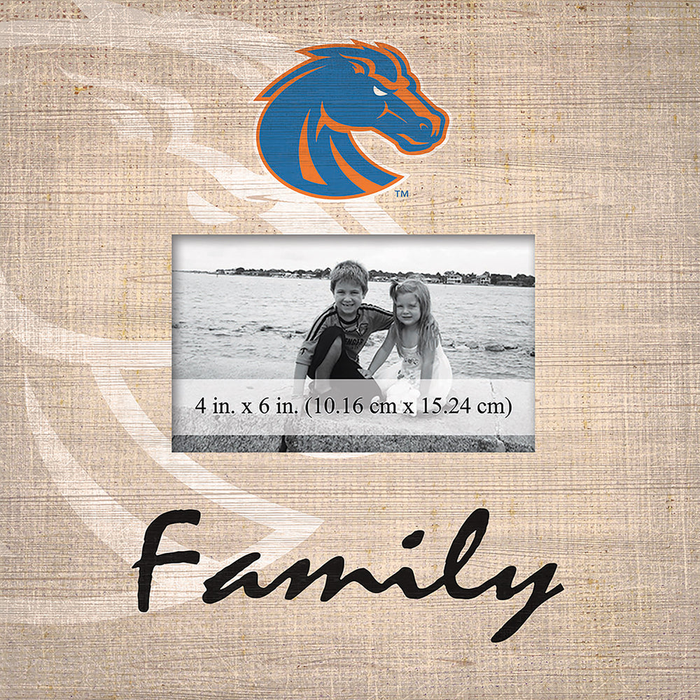 Wholesale C0943-Family Burlap Frame / C0943-Boise State