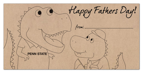 Wholesale C1081-Father's Day Color-In 6x12 / C1081-Penn State