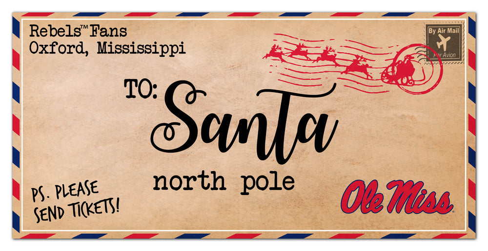 Wholesale C1051-To Santa 6x12 / C1051-Ole Miss
