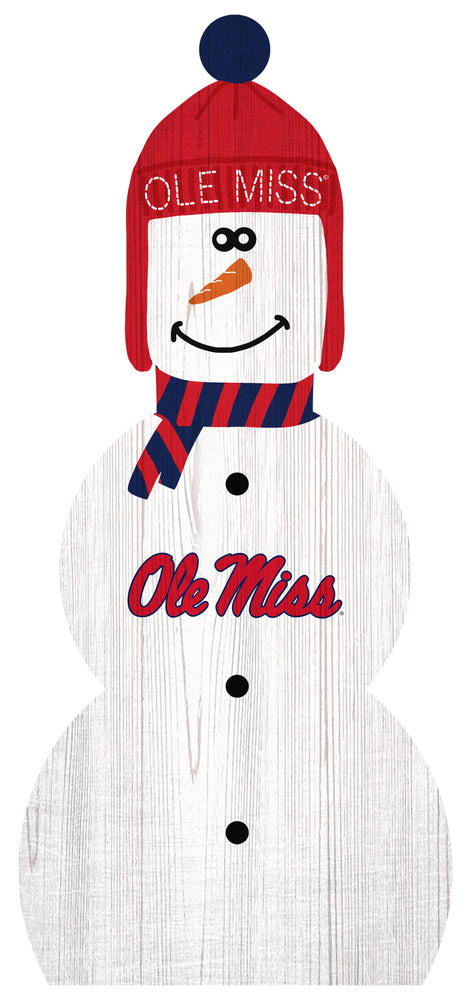 Wholesale C0926-Snow Man Cut Out / C0926-Ole Miss