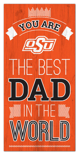 Wholesale C1079-Best Dad in the world 6x12 / C1079-Oklahoma State