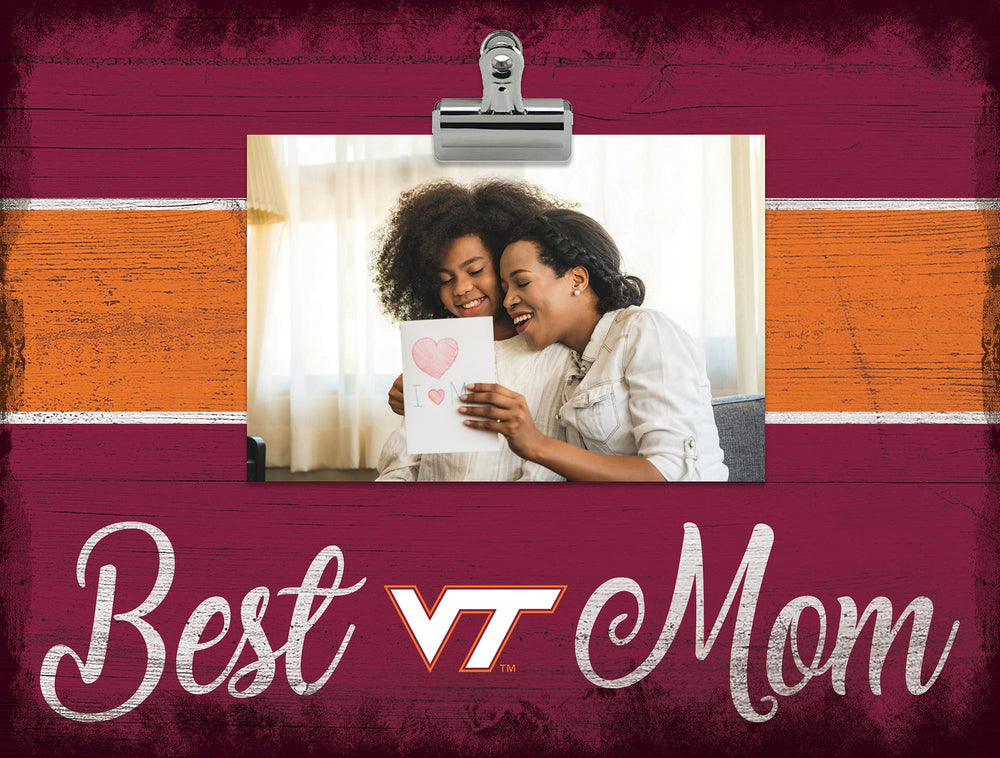 Wholesale C2017-Best Mom Clip Frame / C2017-Virginia Tech