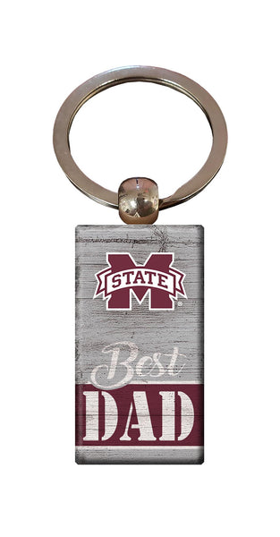 Wholesale C2051-Best Dad Keychain / C2051-Mississippi State