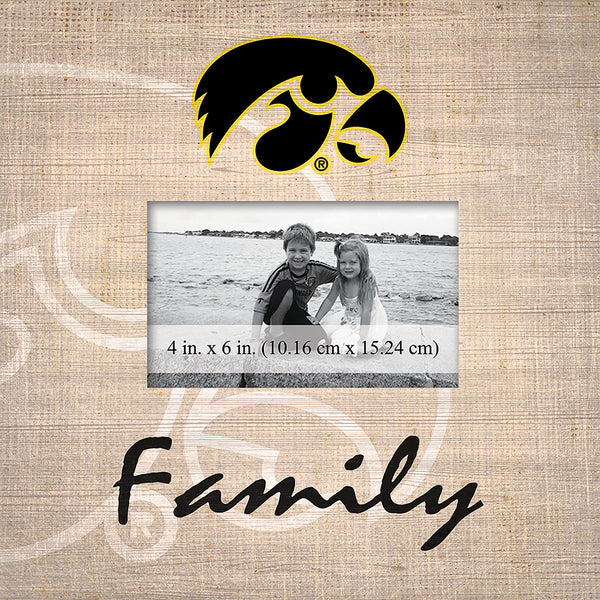 Wholesale C0943-Family Burlap Frame / C0943-Iowa