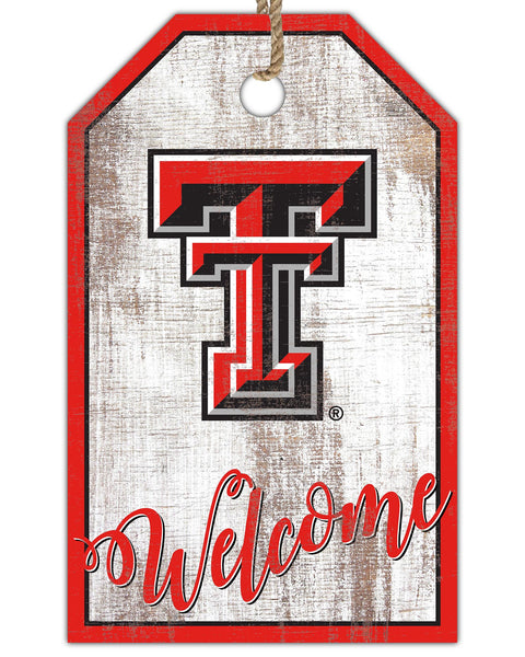 Wholesale C2012-Welcome 11x19 Tag / C2012-Texas Tech