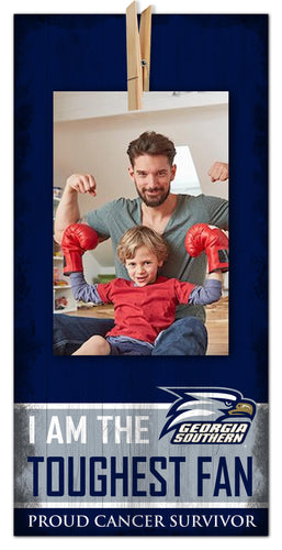 Wholesale C1093-Toughest Fan Clothespin 6x12 / C1093-Georgia Southern
