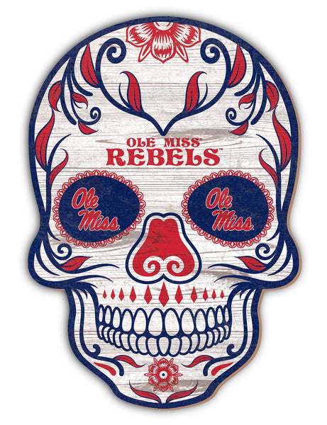 Wholesale C2044-Sugar Skull 12in / C2044-Ole Miss