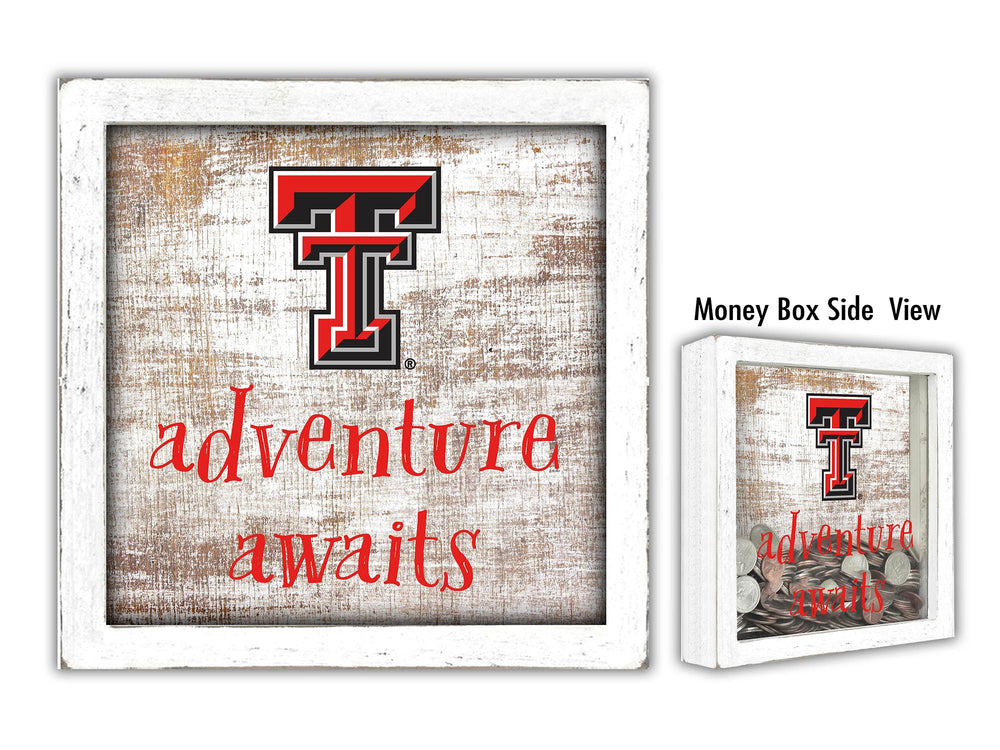 Wholesale C1061-Adventure Awaits Money Box / C1061-Texas Tech