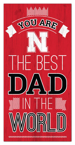 Wholesale C1079-Best Dad in the world 6x12 / C1079-Nebraska