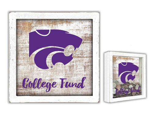 Wholesale C1060-College Fund Money Box / No Caption / C1060-Kansas Stae
