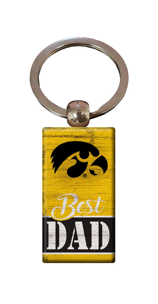 Wholesale C2051-Best Dad Keychain / C2051-Iowa