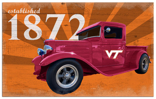 Wholesale C2076-Established Truck 11x19 / C2076-Virginia Tech