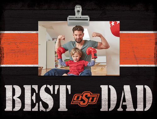 Wholesale C2016-Best Dad Clip Frame / C2016-Oklahoma State