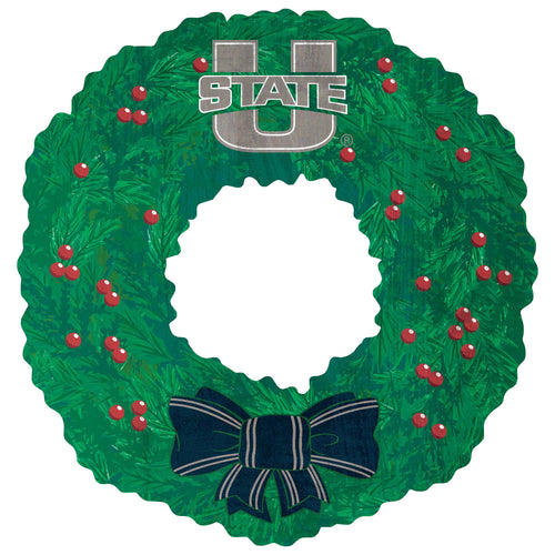 Wholesale C1048-Team Wreath / C1048-Utah State