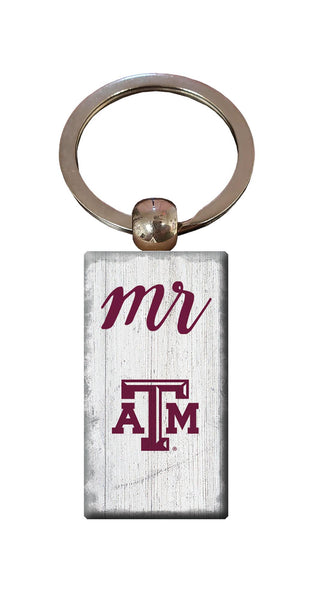 Wholesale C2058-Script Mr Keychain / C2058-Texas A&M