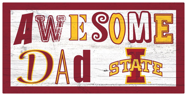 Wholesale C2018-Awesome Dad 6x12 / C2018-Iowa State