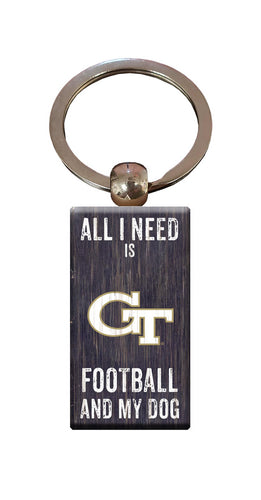 Wholesale C2056-All I Need Keychain / C2056-Georgia Tech