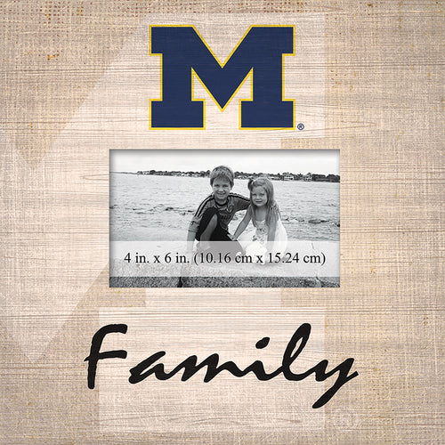 Wholesale C0943-Family Burlap Frame / C0943-Michigan