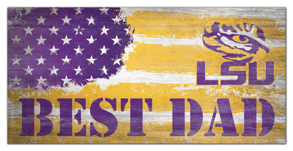 Wholesale C1091-Best Dad Flag 6x12 / C1091-LSU