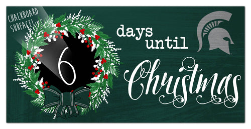 Wholesale C1050-Chalk Christmas Countdown 6x12 / C1050-Michigan State