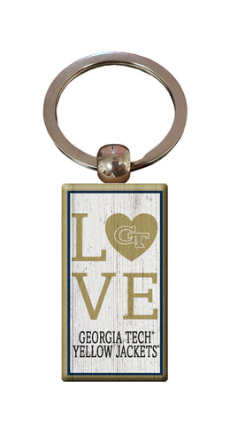 Wholesale C2057-Love Keychain / C2057-Georgia Tech