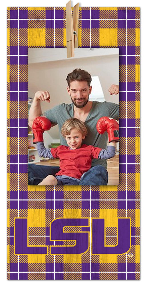 Wholesale C2019-Logo Pattern Clothespin 6x12 / C2019-LSU