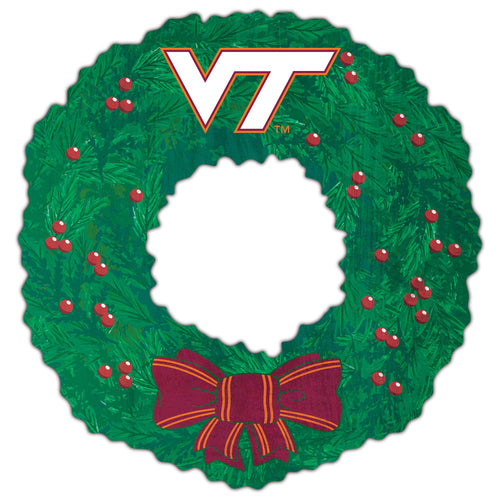 Wholesale C1048-Team Wreath / C1048-Virginia Tech