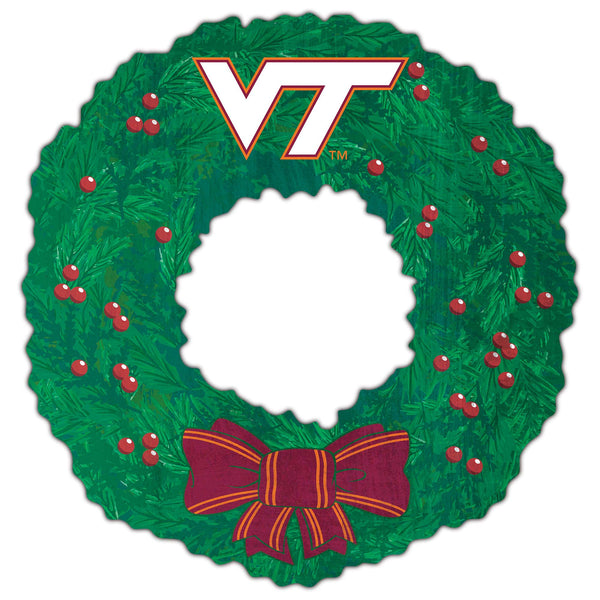 Wholesale C1048-Team Wreath / C1048-Virginia Tech