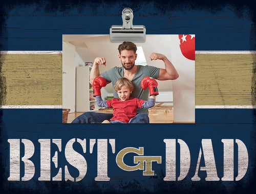 Wholesale C2016-Best Dad Clip Frame / C2016-Georgia Tech