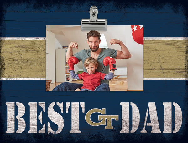 Wholesale C2016-Best Dad Clip Frame / C2016-Georgia Tech