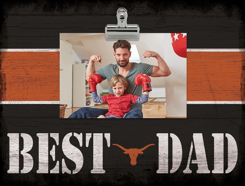 Wholesale C2016-Best Dad Clip Frame / C2016-Texas