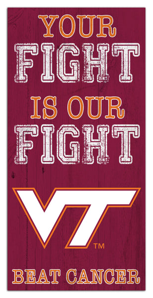 Wholesale C2013-Your Fight is our Fight 6x12 / C2013-Virginia Tech