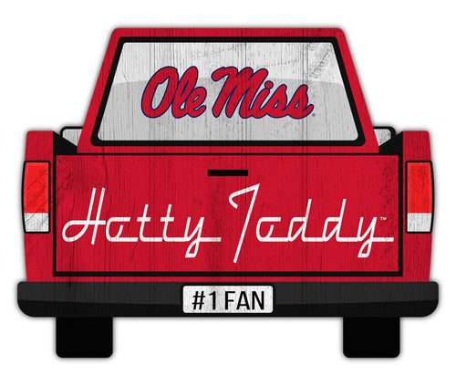 Wholesale C2014-Slogan Truck Back 12in Sign / C2014-Ole Miss