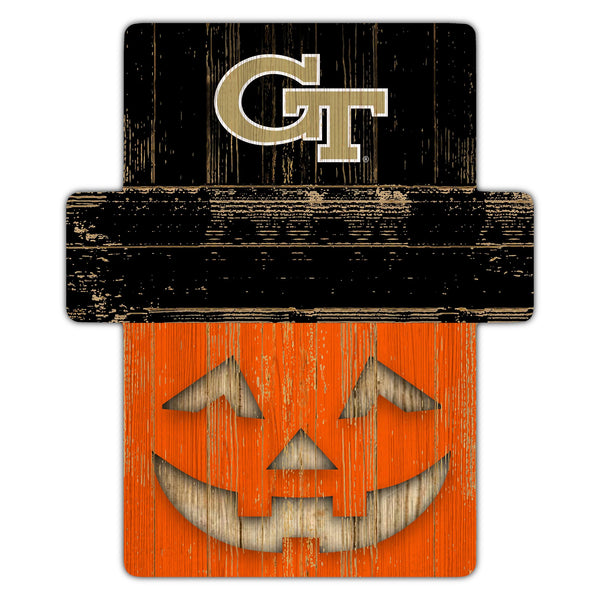 Wholesale C2081-Jackolantern 12" Sign (Classic Impressions Exclusive) / C2081-Georgia Tech